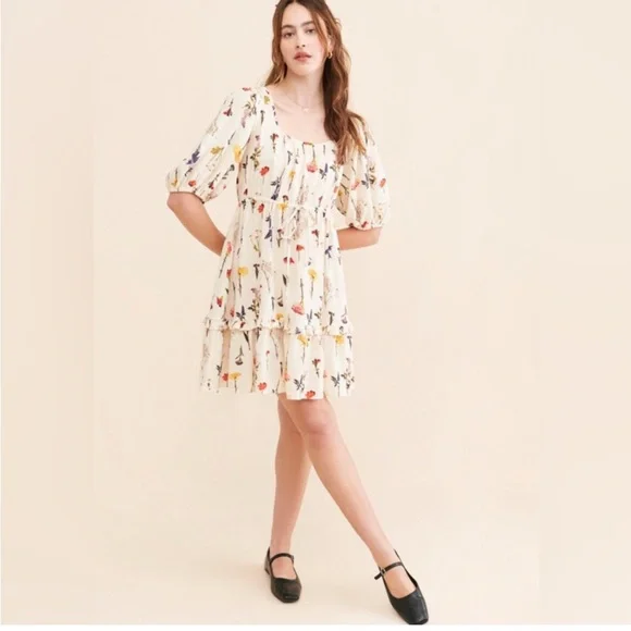 Lisa Says Gah | Dresses | Lisa Says Gah Leila Floral Mini Dress Size Xl |  Poshmark